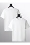 Lucky Cat Oversize Unisex Lover's Combination T-Shirt Set of 2 100% Cotton - 2