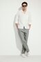 100% Linen Relax Fit Straight Leg Trousers with Pockets G1395Ax26Sm