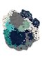 Sdt Traditional Patterned Modern Woven Base Decorative Carpet Sdtamor5149