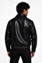 Yari Oversize Men's Leather Jacket - 3