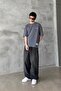 Premium Stonewashed Extra Baggy Pants - 4