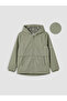 Boy's Leather Look Raincoat - 2