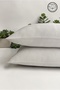 Seranova Bordered 2 Pieces 50X70 Pillowcases 100% Cotton Covered Hotel Type Durable