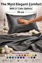 100% Silk Pillowcase (50 cm -70 cm) with Zipper, Lilac 1 Piece - 3