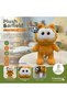 Garfield Toy Plush 25 cm Cute Figurine Soft Sleeping Companion Gift Embroidered Cat Plush