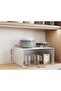 Metal Kitchen Shelf Organizer – Easy-To-Install, No-Screw Cabinet Organizer Shelf - 2