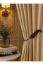 Curtain Tieback Device Set of 2 Drawstring Background Curtain Holder Decorative Curtain Gathering Accessory - 2