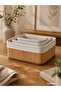 Bamboonest Set of 3 Bamboo Organizer Baskets