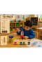 10-Piece Wooden Space Rocket Painting Set |   Kindergarten Activity Kit |   Children's Painting and Puzzle Activity Set |   10 Brushes and 5 Pieces of 6-Color Acrylic Paint Included - 4
