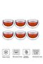 Double Wall Sauce Bottle 35 Ml 6 Pieces| 6-Piece Borosilicate Glass Sauce Cookie Mini Bowl Set - 2