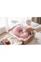 Mavi̇makro Travel Neck Pillow with Cat Figure and Embroidery - 3