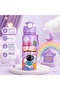 700 ml Children's Water Bottle with Straw and Strap, Bpa-Free, Leak-Proof Lid, Space Themed