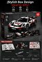455 Pieces Sports Car Building Set 1:18 Scale Pull Back and Release Model Car Block Toy for Ages 6+ Legosu - 7