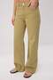 Haki DÖKÜMLÜ Normal Bel %100 Pamuk Wide Leg Jeans TWOSS26JE00135 - 3