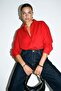Red Waist Detailed Shirt Tdrss26Go00096