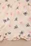 Teen Ecru Cat, Dog and Ribbon/Bow Patterned Viscose Woven Pajama Set Thmss26Pt00106 - 6
