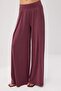 Plum Plain Low Sleeve Wide Leg Soft Premium Lyocell Content Knitted Bottom - Top Set Twoss26Au00154 - 3