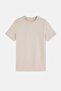 Gri-Lacivert-Taş-Bordo-Haki 5'li Paket Regular Fit Basic %100 Pamuklu T-ShirtTMNSS24TS00082 - 8
