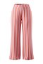 Pembe Kırmızı Poplin Çizgili Gömlek Pantolon Alt - Üst Takım TCTSS26US00083 - 9