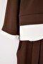 Brown Relaxed Fit Knitted Oversize Tracksuit Set Tbbaw27Ts00002 - 5