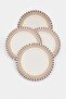 Set of 4 Retro Design Cake Plates Tphaw27Tbk00026 - 3