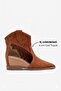 Storm Tan Suede Leather Women's Summer Boots - 3