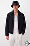 Zra Model Seasonal Spring Relaxed Fit Old Money Culture Textured Fabric Men's Jacket
