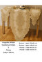 Angelika Salon Set 5 Piece Lace Tablecloth Runner Set 60 X 150 - 2