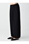 Black Relaxed Fit Elastic Leg Regular Waist Knitted Trousers - 4