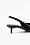 Mocha Pointed Toe Short Heeled Women's Shoes - 6