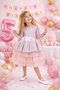 GIRL'S TULLE SEQUINED DRESS