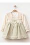 Bow Detailed Baby Girl Long Sleeve Dress