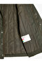 Shirt Collar Coat with Flap Pockets - 5