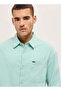Men's Light Blue Solid Relax Fit Overshirt For Every Occasion