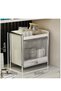 Mug Storage Cabinet with Transparent Door,Multi-Functional Desktop Makeup and Kitchen Organizer,Dustproof Coffee Cup Rack with Adjustable Partition - 5