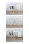 Folding Clothes Drying Rack,Aluminum Alloy,150cm Drying Space,White,for Home Laundry - 2