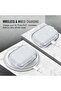 Wireless Earbud Case,Soft Silicone Cover with Cleaner Kit,Keychain,Glitter - 4