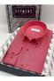 Slim Fit Long Sleeve Cotton Easy-To-Iron Men's Shirt with Gift Box Fs- 002225   - Red