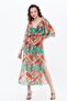 Lolita Red Watermelon Pattern Beach Dress - 2