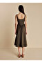 Khaki Women's Square Standard Dress Bbss26Fdr004 - 5