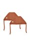 Becky Organic Baby Hat Brick Color 2 Pieces 100% Cotton Baby Beanie - 2