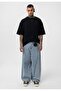 Oversize metal ring detailed t-shirt - 3