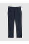 Navy Blue Slim Fit Fabric Trousers 50325156-Vr033 - 5