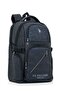 Black Unisex Backpack Plevr23680 - 7