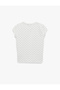 Comfortable Fit Short Sleeve Crew Neck Polka Dot Sports T-Shirt - 4