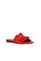 Pomegranate Flower Suede Women's Flat Slippers 01Wn1908 - 2