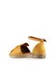 Yellow Leather Women's Espadrille Sandals 01Ws1807 - 4