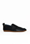 Black Flotter Leather Men's Casual Shoes 01Me9400 - 2