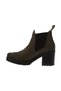 Khaki Nubuck Women's Heeled Boots 01Wr6905 - 4