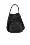 Black Leather Women's Shoulder Bag 01Wb0014 - 4